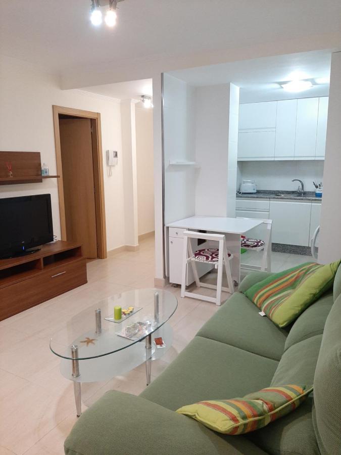 Apartamento En Porto Do Son Con Garaje Eksteriør bilde