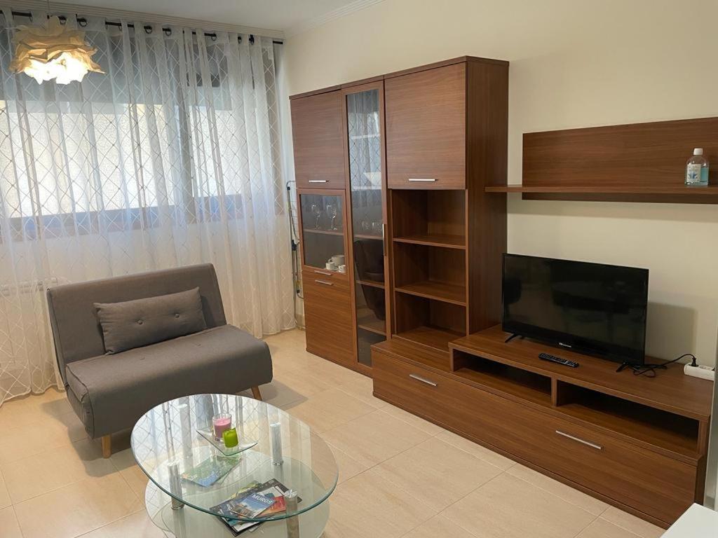 Apartamento En Porto Do Son Con Garaje Eksteriør bilde