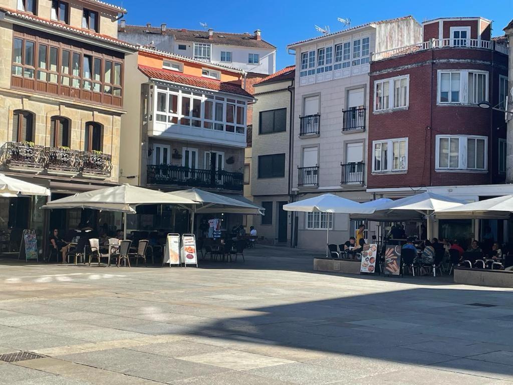 Apartamento En Porto Do Son Con Garaje Eksteriør bilde
