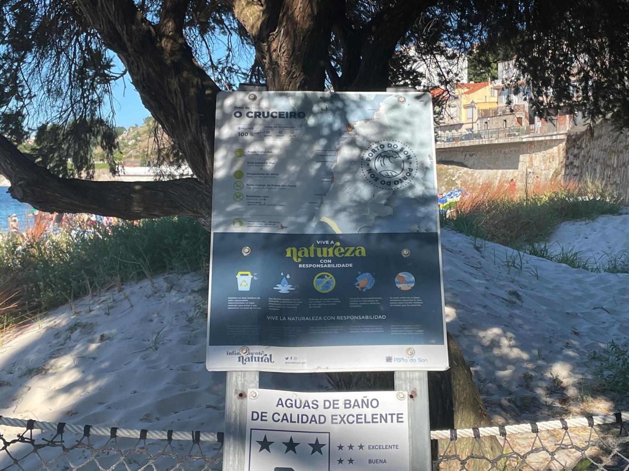 Apartamento En Porto Do Son Con Garaje Eksteriør bilde