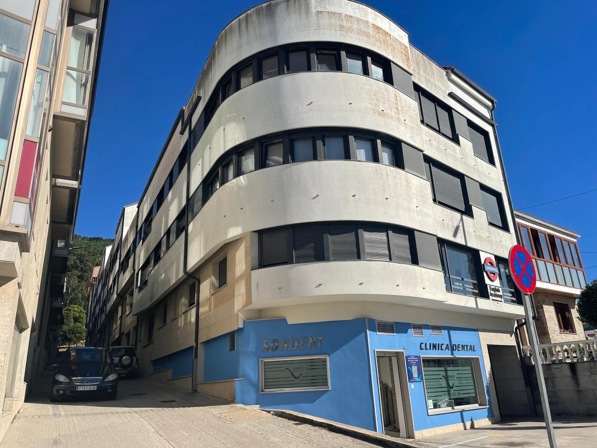 Apartamento En Porto Do Son Con Garaje Eksteriør bilde
